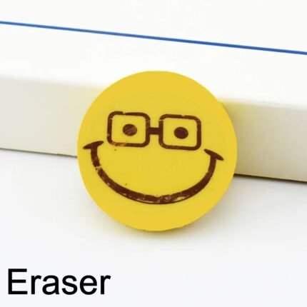Smiley Design Eraser (1 Pc Mix Design)