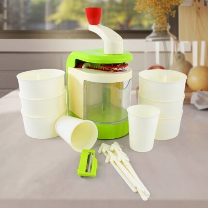 Multi-Function Spiral Potato Twister Snack Maker Machine Manual Spiral Cutter for Potatoes, Veggies Snacks 1 Set